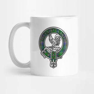 Clan Cockburn Crest & Tartan Mug